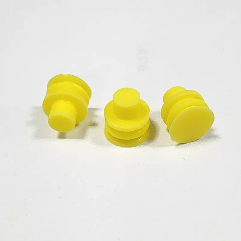 Steker segel silikon kuning 2.6mm