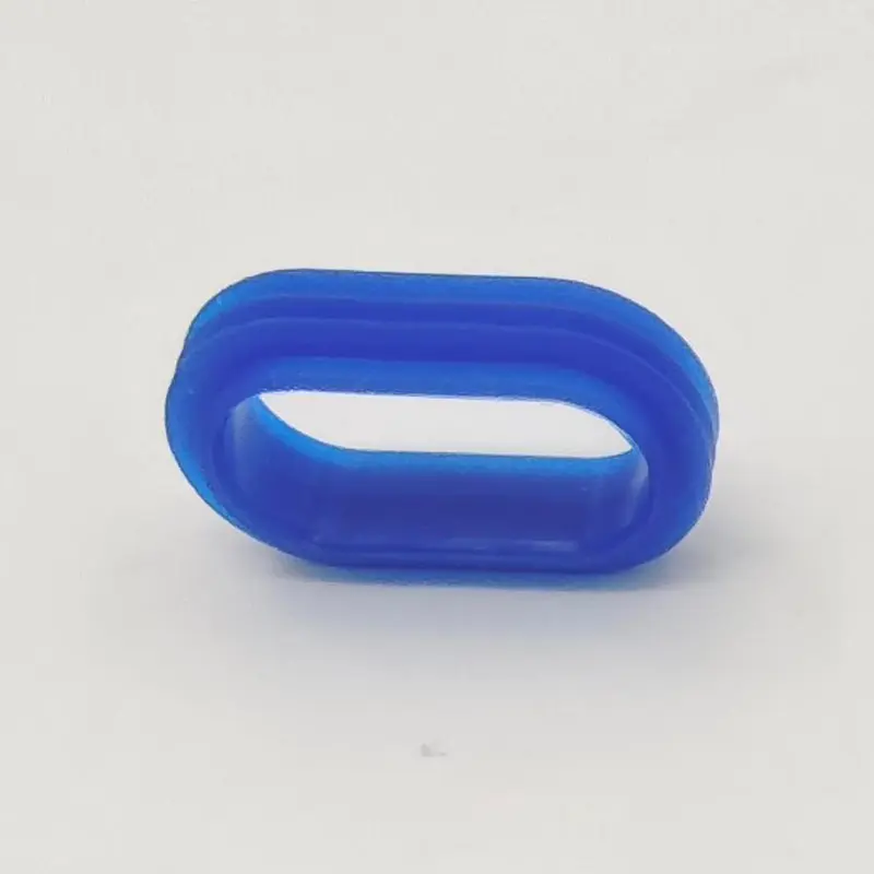 Gasket konektor silikon biru